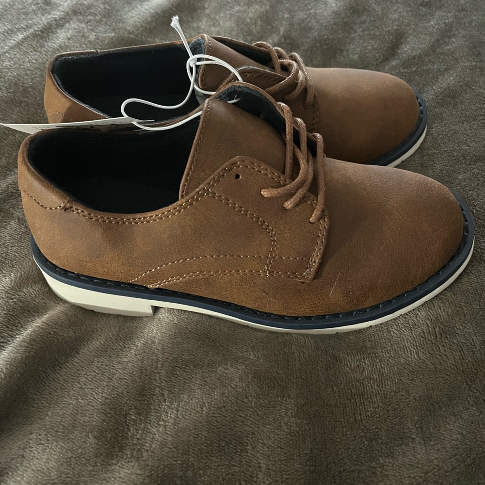 Never worn boys dress shoes, sz 1